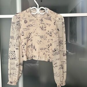 Aritzia blouse, size s, new with tags